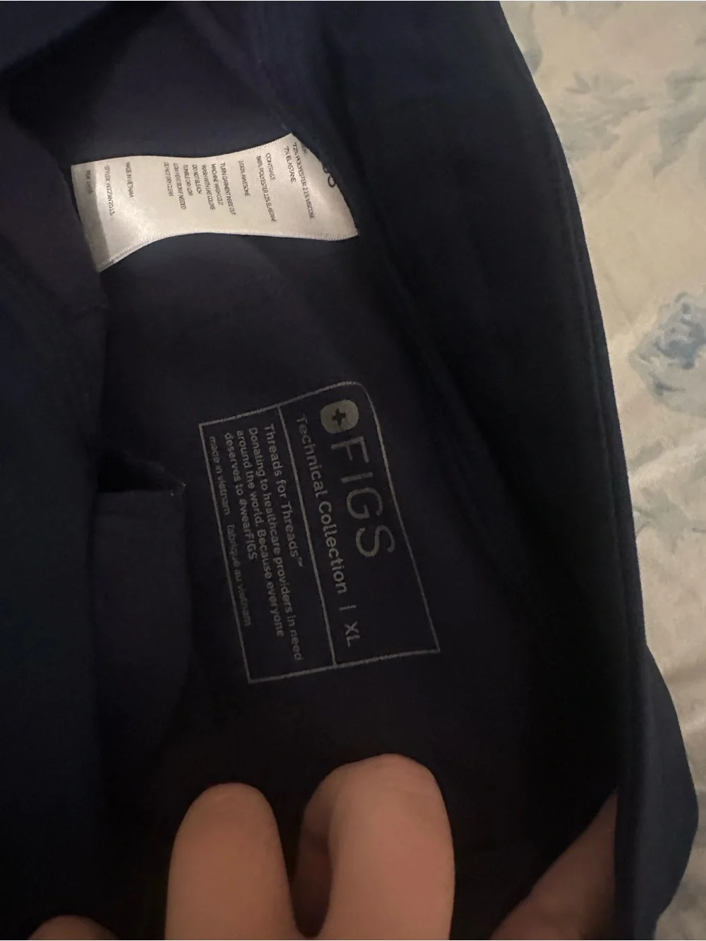 Figs Dark Purple Drawstring Jogger Pants